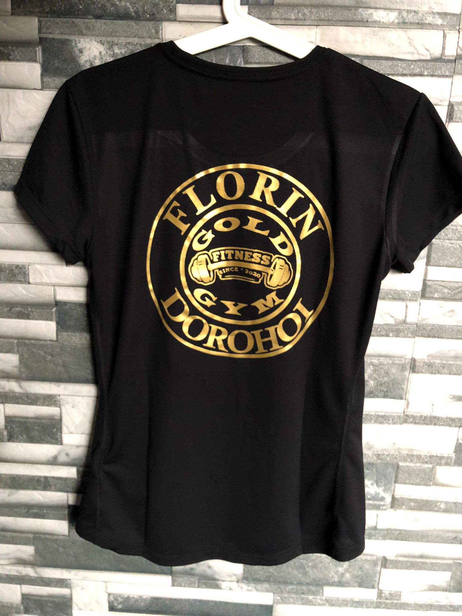 TRICOU LOGO SALA FLORIN GOLD GYM