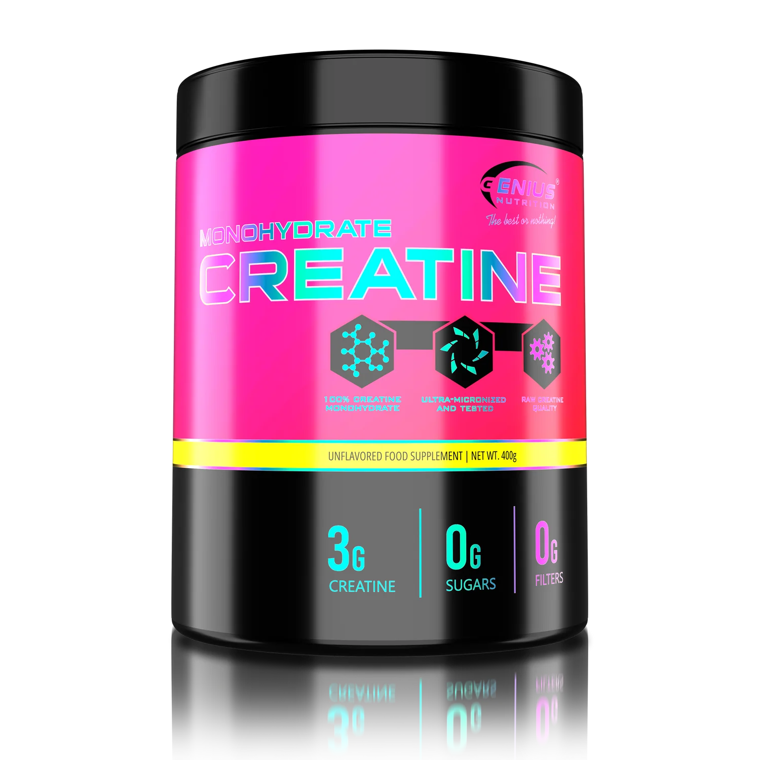 GENIUS NUTRITION CREATINE MONOHYDRATE 400G